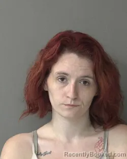 Mugshot of Jasmine Marie Rhodes booked in Kosciusko County, Indiana on September 21, 2026
