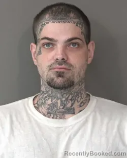 Mugshot of JUSTIN RILEY WEST booked in Kosciusko County, Indiana on March 16, 2026