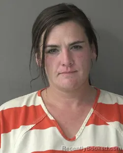 Mugshot of Shana Elizabeth Hunziker booked in Kosciusko County, Indiana on September 10, 2026