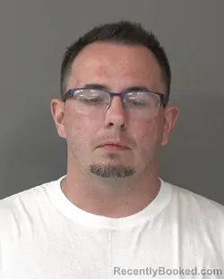 Mugshot of TRAVIS JAMES LUDWIG booked in Kosciusko County, Indiana on April 24, 2026