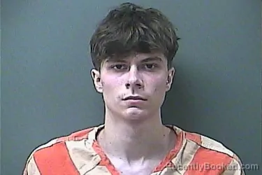 Mugshot of ASHTON TRENT ALEXANDER booked in La Porte County, Indiana on July 7, 2026