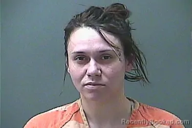 Mugshot of Ashley Jordan Arndt booked in La Porte County, Indiana on August 19, 2026