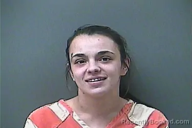 Mugshot of ALICIA ROSE DIVINEY booked in La Porte County, Indiana on April 2, 2026