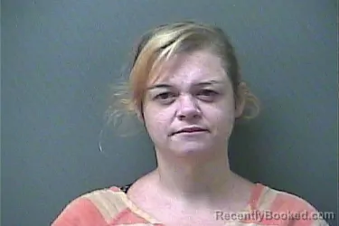 Mugshot of Anna Marie Lee booked in La Porte County, Indiana on October 3, 2026