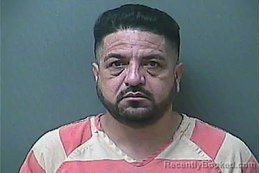 Mugshot of ALFONSO LIZARRARAS booked in La Porte County, Indiana on June 15, 2026