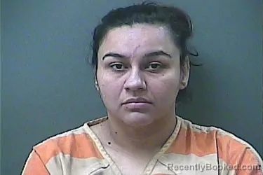 Mugshot of ALMA E MEDINA- CAMARILLO booked in La Porte County, Indiana on March 19, 2026