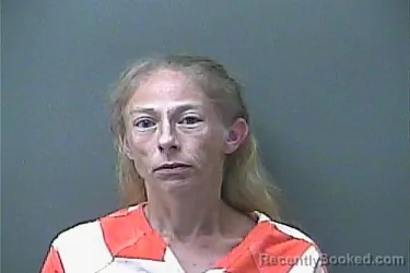 Mugshot of Amy Kay Shaffer booked in La Porte County, Indiana on August 19, 2026