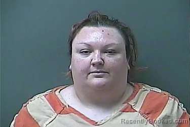 Mugshot of BRIANNA ELAINE ALLEN booked in La Porte County, Indiana on April 1, 2026