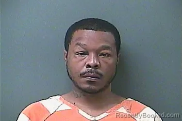 Mugshot of BRANDON A MEREDITH booked in La Porte County, Indiana on July 7, 2026