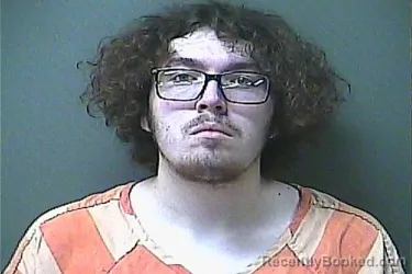 Mugshot of Braeden Cole Shepard booked in La Porte County, Indiana on August 12, 2026