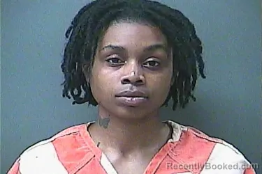 Mugshot of Breajah A Walker booked in La Porte County, Indiana on September 25, 2026