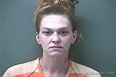 Mugshot of Cassandra D Jackson booked in La Porte County, Indiana on September 4, 2026