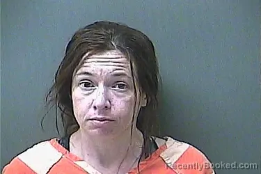 Mugshot of Cara K Lawlor booked in La Porte County, Indiana on October 23, 2026