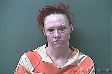 Mugshot of Christa L Lawson booked in La Porte County, Indiana on August 9, 2026