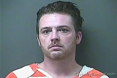 Mugshot of Christopher James Micheals booked in La Porte County, Indiana on August 24, 2026