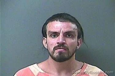 Mugshot of Christian G Osornio booked in La Porte County, Indiana on September 13, 2026