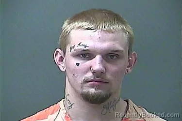 Mugshot of Chase Allan Sobieski booked in La Porte County, Indiana on October 2, 2026
