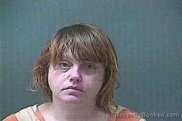 Mugshot of CHRISTINA THARPE booked in La Porte County, Indiana on May 7, 2026