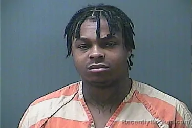 Mugshot of DAQUARIUS K CRUMP booked in La Porte County, Indiana on May 13, 2026