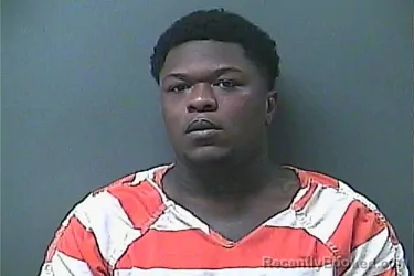 Mugshot of Daivion K Washington booked in La Porte County, Indiana on October 13, 2026