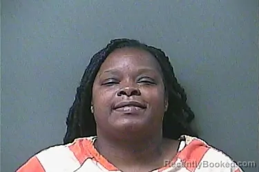 Mugshot of Elise C James booked in La Porte County, Indiana on October 5, 2026