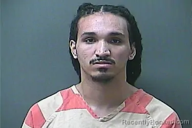 Mugshot of GABRIEL JONES booked in La Porte County, Indiana on March 27, 2026