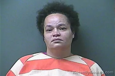 Mugshot of Gabrielle Jones-Ellis booked in La Porte County, Indiana on September 27, 2026