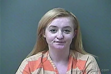 Mugshot of HAILEY MARIE PRATER booked in La Porte County, Indiana on July 7, 2026