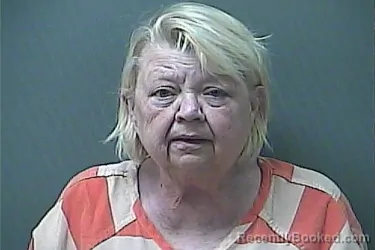 Mugshot of Irene L Schulp booked in La Porte County, Indiana on October 8, 2026