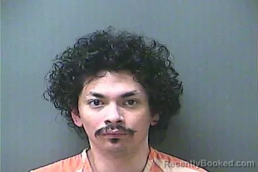 Mugshot of Jose Alvarado booked in La Porte County, Indiana on October 24, 2026