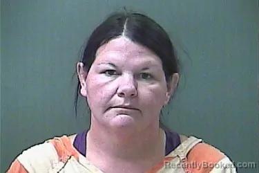 Mugshot of Jennifer C Ancell booked in La Porte County, Indiana on October 22, 2026