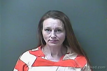 Mugshot of JACINDA R ALLEN booked in La Porte County, Indiana on July 24, 2026