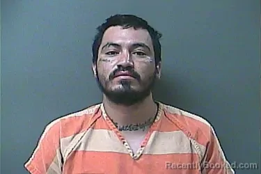 Mugshot of Jesus G Barajas booked in La Porte County, Indiana on August 18, 2026