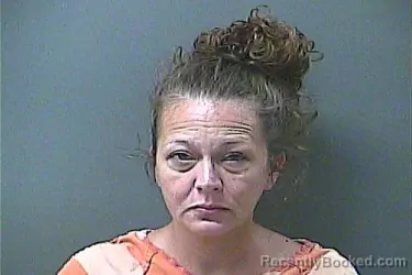 Mugshot of Jennifer Michele Boyd booked in La Porte County, Indiana on August 15, 2026