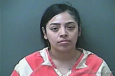Mugshot of JOCELYN GISSEL JIMENEZ booked in La Porte County, Indiana on March 17, 2026