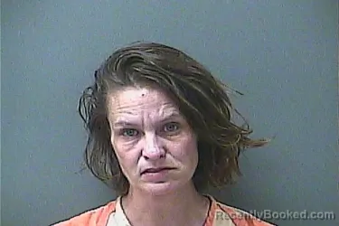 Mugshot of JULIE E JOHNSON booked in La Porte County, Indiana on May 19, 2026