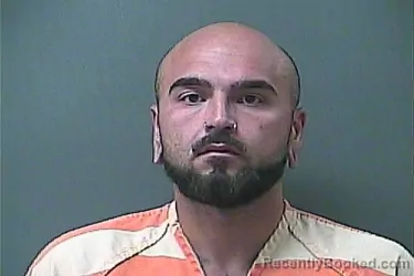 Mugshot of Jeremy Montano booked in La Porte County, Indiana on October 16, 2026