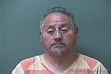 Mugshot of Javier E Mendoza booked in La Porte County, Indiana on October 20, 2026
