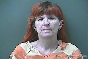 Mugshot of Joyce Pekofske booked in La Porte County, Indiana on August 13, 2026