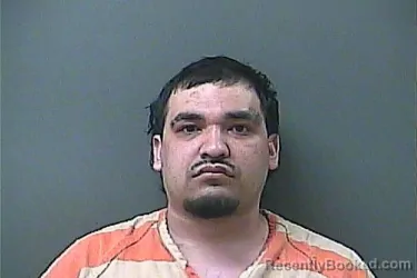 Mugshot of JESUS NMI SANTILLAN booked in La Porte County, Indiana on March 29, 2026