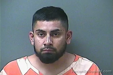 Mugshot of Jonathan-Alfaro Tomas booked in La Porte County, Indiana on August 13, 2026