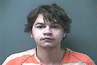 Mugshot of Kameron J Hertsel booked in La Porte County, Indiana on October 23, 2026