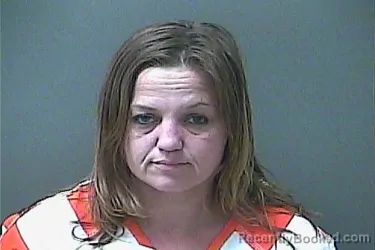 Mugshot of KAITLIN E MANNIA booked in La Porte County, Indiana on July 14, 2026