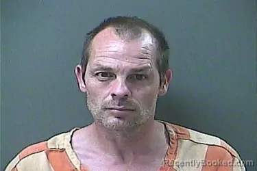Mugshot of Lucas Charles Galloway booked in La Porte County, Indiana on October 8, 2026