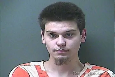 Mugshot of Landon Joseph Warner booked in La Porte County, Indiana on October 3, 2026