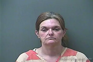 Mugshot of MARIE E BIDDLE booked in La Porte County, Indiana on March 22, 2026