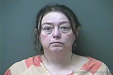 Mugshot of Melissa Sue Bellgraph booked in La Porte County, Indiana on August 25, 2026
