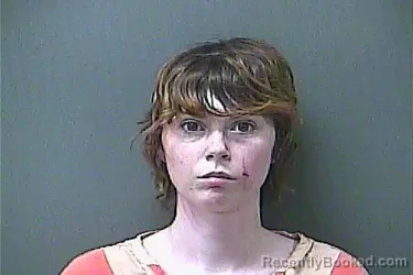 Mugshot of Miranda Michelle Hester-Spann booked in La Porte County, Indiana on October 22, 2026