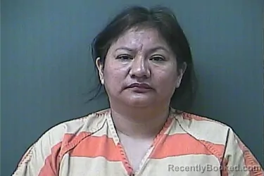 Mugshot of MARCELA LUCARIO-CANELARIA booked in La Porte County, Indiana on May 6, 2026