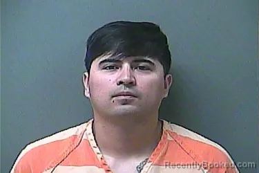 Mugshot of Manuel Enrique Mejia booked in La Porte County, Indiana on September 25, 2026